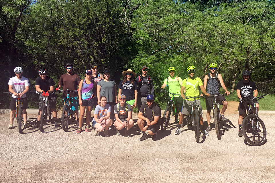 POLO group during their Second Annual Hike and Bike at Palo Duro Canyon State Park